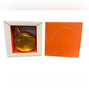 Hermes L'Ambre des Merveilles Eau de Parfum - Orange & Amber Bottle